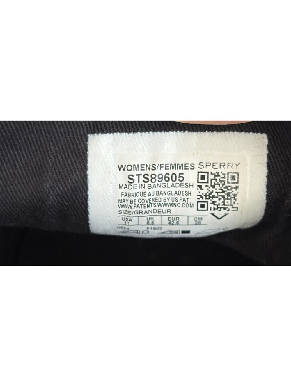 Sperry Wells Penny Loafers Black Leather Women's Size 11 NWOB Comfort PlushStep - Picture 7 of 7